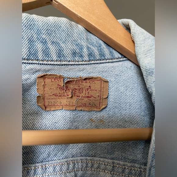 Vintage Levi’s Denim Coat - Picture 5 of 7